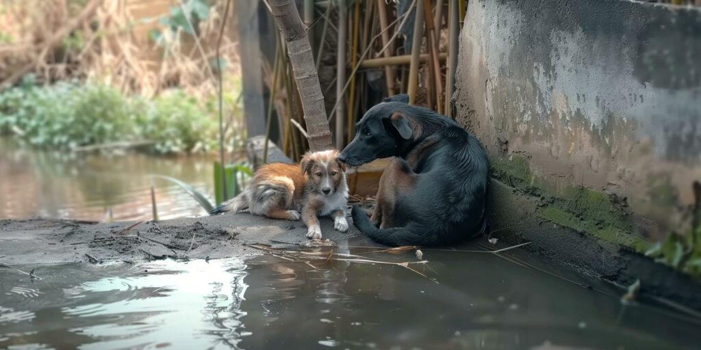 Discover the Miraculous Rescue That Gave a Deaf Dog and Her Blind Puppy ...