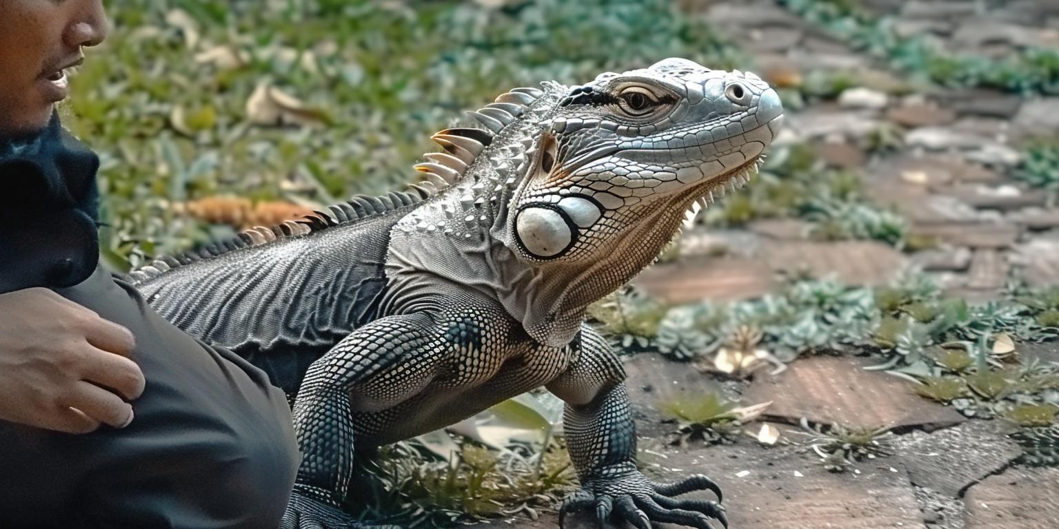 This Giant Lizard Acts Just Like a Loyal Dog—You'll Be Amazed!