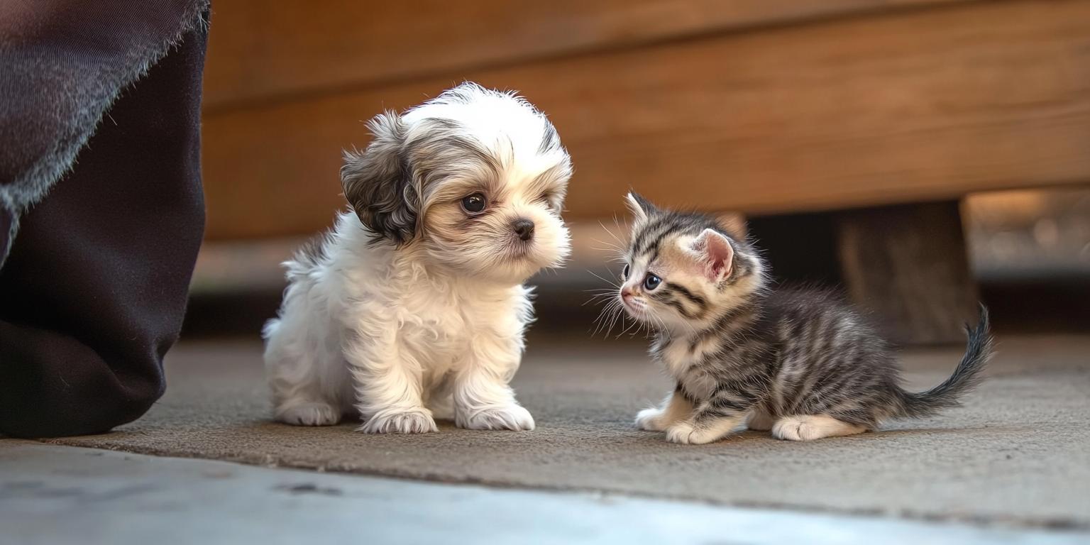 Rescue Puppy and Kitten's Unexpected Friendship Will Melt Your Heart(01)