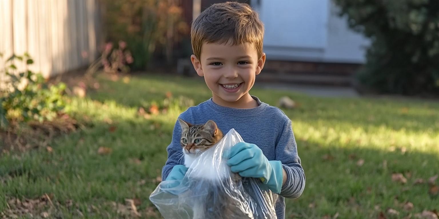 Little Boy's Unbelievable Quest to Adopt a Cat Will Leave You Speechless!