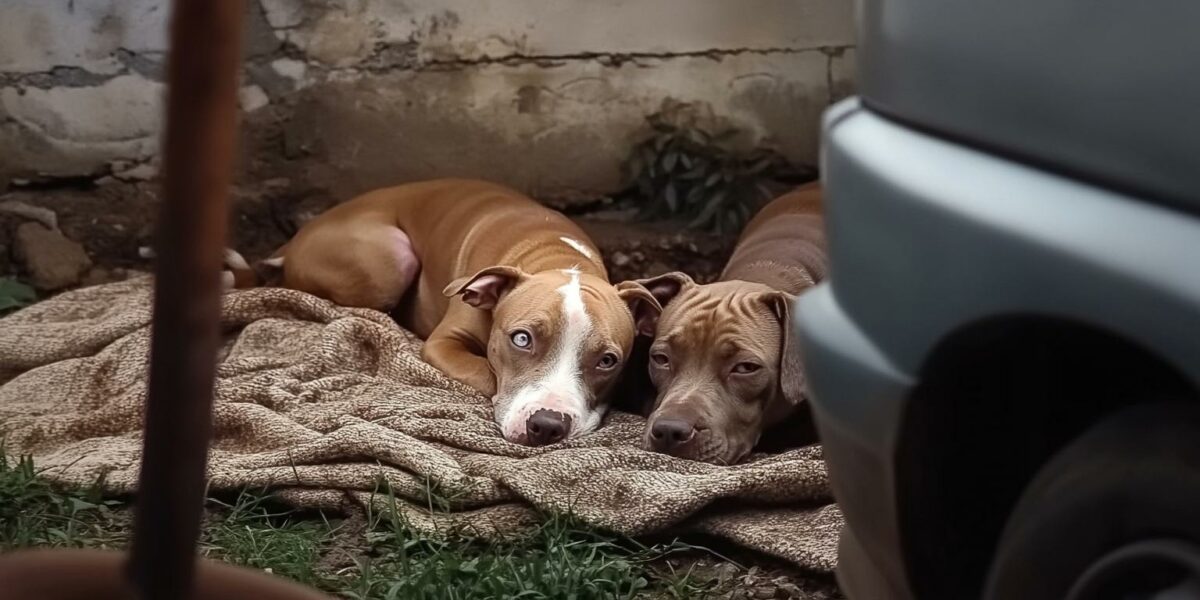 Two Rescued Pitbulls Discover Love for the First Time—Their Reaction Will Melt Your Heart